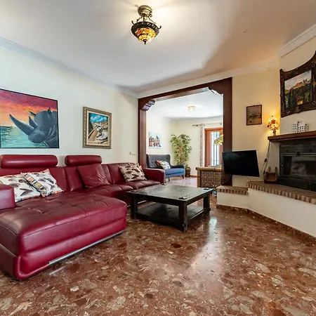 Rustic Spanish Saltwater Pool Villa Benalmadena
